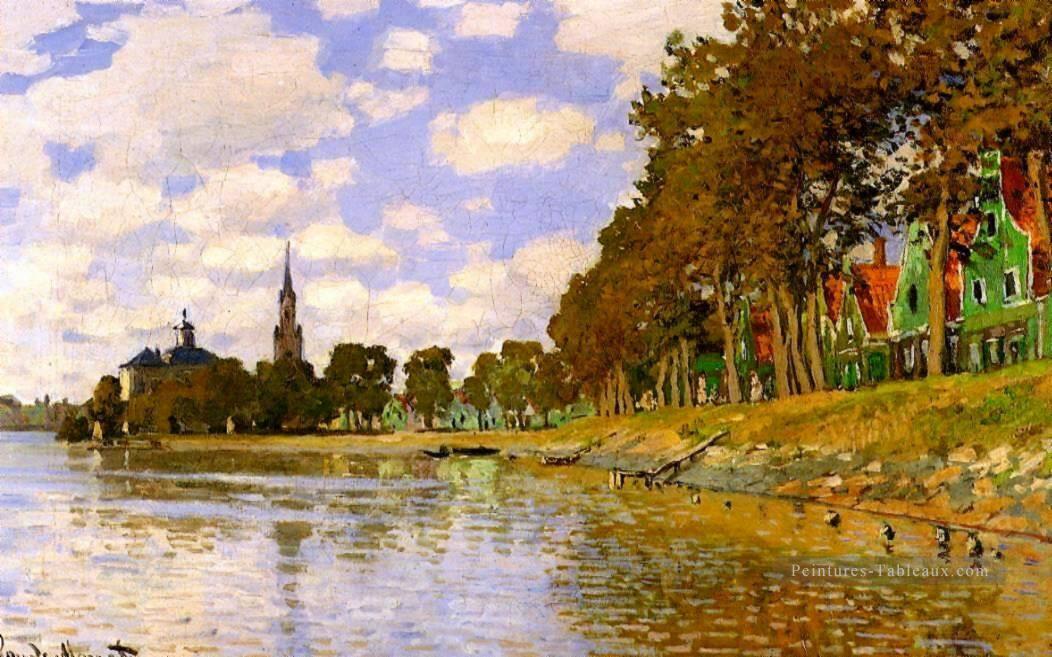 Zaandam Claude Monet Peintures à l'huile